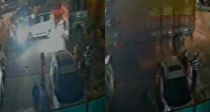 MP News: CCTV में कैद इंदौर का खौफनाक मंजर, बेकाबू ट्रक ने मचाई तबाही, दर्दनाक चीखों से गूंजा इलाका indore cctv footage major road accident speeding truck hits vehicles 2 dead 8 injured