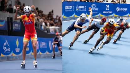 India Skating Gold: आनंदकुमार वेलकुमार ने रचा इतिहास, स्पीड स्केटिंग विश्व चैंपियनशिप में भारत को पहला स्वर्ण Speed Skating World Championships India Wins Gold Skater Anandkumar Velkumar historic success