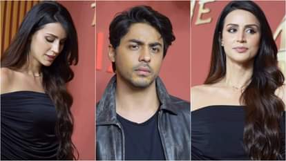 The Bads of Bollywood: आर्यन खान के डेब्यू शो की स्क्रीनिंग में पहुंचीं रूमर्ड गर्लफ्रेंड लारिसा, वीडियो वायरल Aryan Khan Rumoured girlfriend Larissa bonesi Spotted at The Bads of Bollywood Show Screening Photos Viral