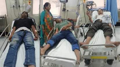 मुरादाबाद में हादसा: पेड़ों की छंटाई करते हुए लगा करंट, तीन विद्युतकर्मी घायल, नहीं पहने थे सुरक्षा उपकरण Moradabad: Three electricity workers injured after being electrocuted while pruning trees.