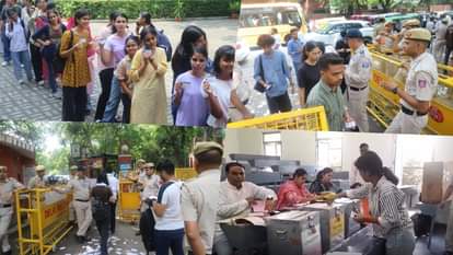 DUSU Election Live: दिल्ली विश्वविद्यालय छात्रसंघ चुनाव के लिए मतदान जारी, 2 पालियों में वोटिंग; सुरक्षा कड़ी Delhi University Student Union Election 2025 Voting Live Dusu Candidates Abvp Nsui Aap Sfi News in Hindi