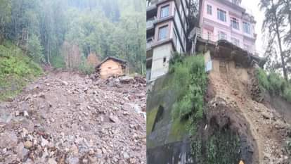Himachal Rain: किन्नौर में फटा बादल, बगीचे तबाह; राज्य में भूस्खलन से 555 सड़कें बंद, जानें माैसम पूर्वानुमान Himachal Rain: Cloudburst in Kinnaur Thach, landslides blocking roads across the state and shimla. know weathe