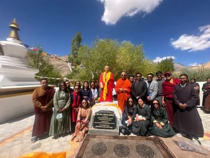लेह: मंजुश्री लामडोन मॉडल स्कूल का 29वां स्थापना दिवस, भिक्खु संघसेना ने की शिरकत Leh: Manjushree Lamdon Model School celebrates its 29th foundation day, attended by Bhikkhu Sanghasena