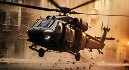 US Army Helicopter Crashes: अमेरिकी सेना का ब्लैक हॉक हेलिकॉप्टर क्रैश, इलाके में फैली आग; चार सैनिक थे सवार US Army MH-60 Black Hawk helicopter crashes Update near Joint Base Lewis-McChord four soldiers on board