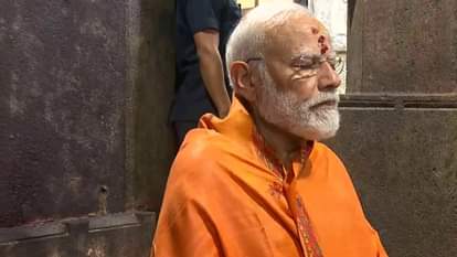 PM Modi: प्रधानमंत्री ने आंध्र प्रदेश के मल्लिकार्जुन स्वामी मंदिर में पूजा की, भगवान का किया रुद्राभिषेक pm modi andhra pradesh visit perform pooja in mallikarjun swamy temple srisailam speech