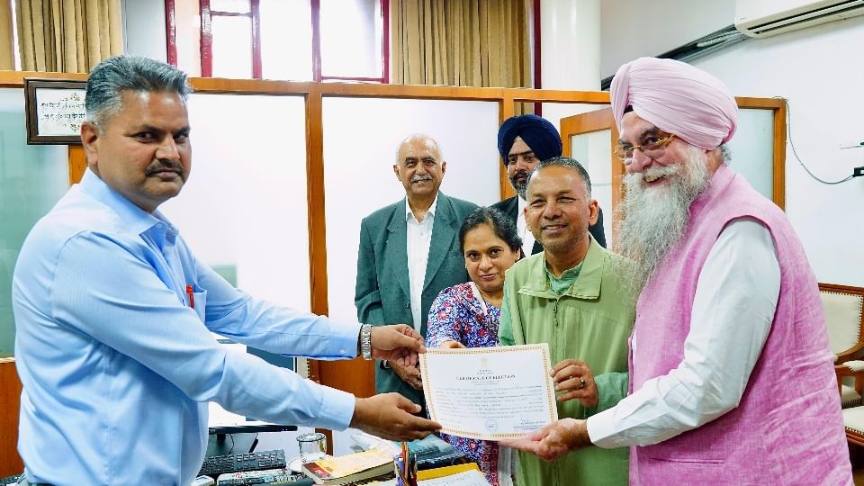 Rajinder Gupta elected unopposed as Rajya Sabha member from Punjab