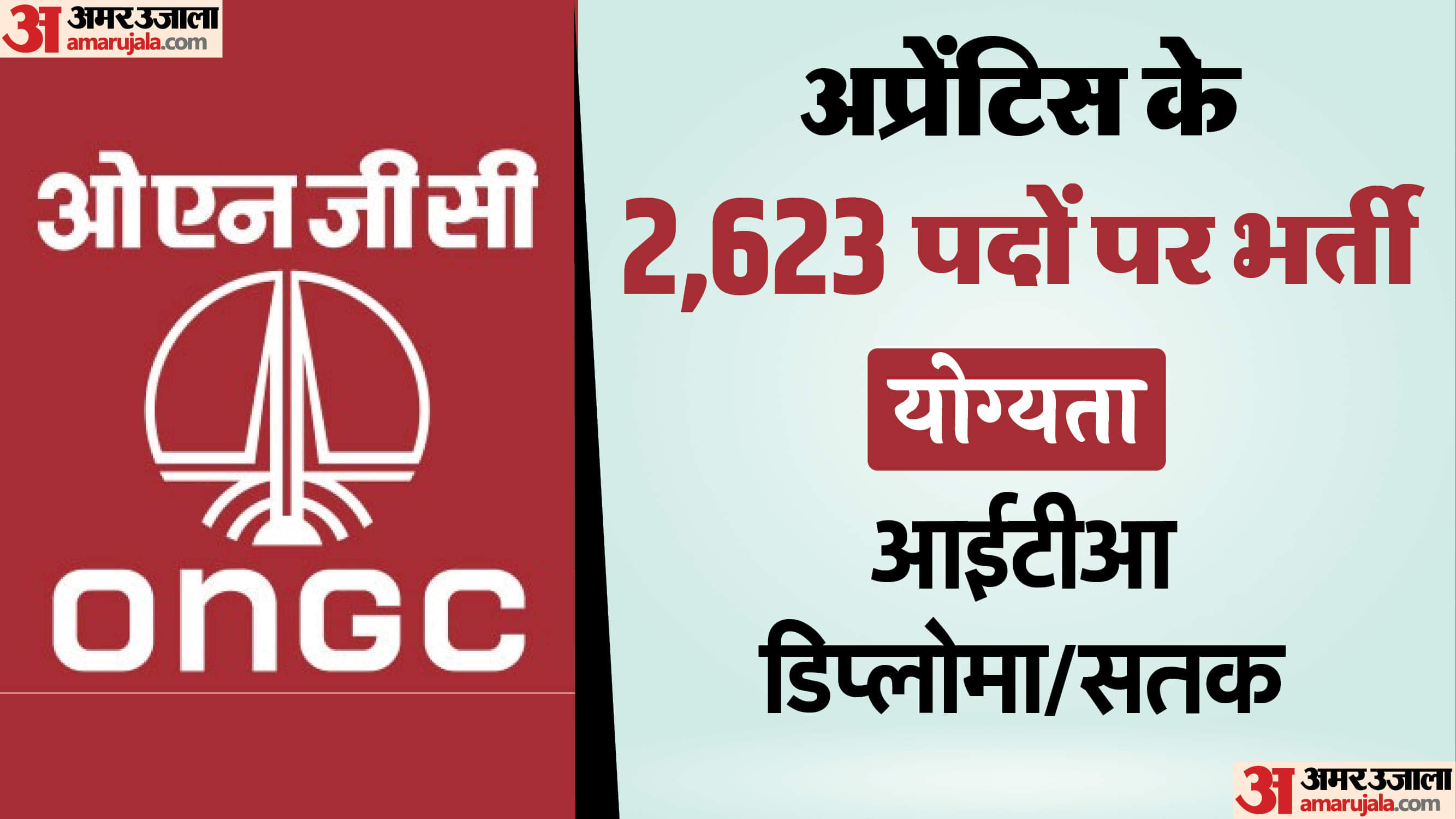 ONGC Apprentice Vacancy: ओएनजासी में अप्रेंटिस के 2,623 पदों पर बंपर भर्ती, आवेदन शुरू; इतना मिलेगा स्टाइपेंड ONGC Apprentice Recruitment 2025: Over 2,500 Vacancies Announced, Applications Begin with Attractive Stipend