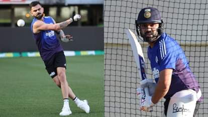 IND vs AUS: दूसरे वनडे के लिए एडिलेड पहुंची भारतीय टीम, एयरपोर्ट पर फैंस ने किया Ro-Ko का भव्य स्वागत Indian cricket fans created festive scene at Adelaide airport singing chants for Rohit Sharma and Virat Kohli