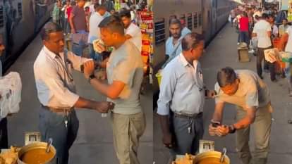 Video: समोसे का पेमेंट हुआ फेल तो वेंडर ने की ऐसी घटिया हरकत, यात्री को देनी पड़ी अपनी घड़ी, वीडियो हुआ वायरल Shameful Incident At Jabalpur Railway Station Samosa Seller Snatches Watch After Upi Failure Video Goes Viral