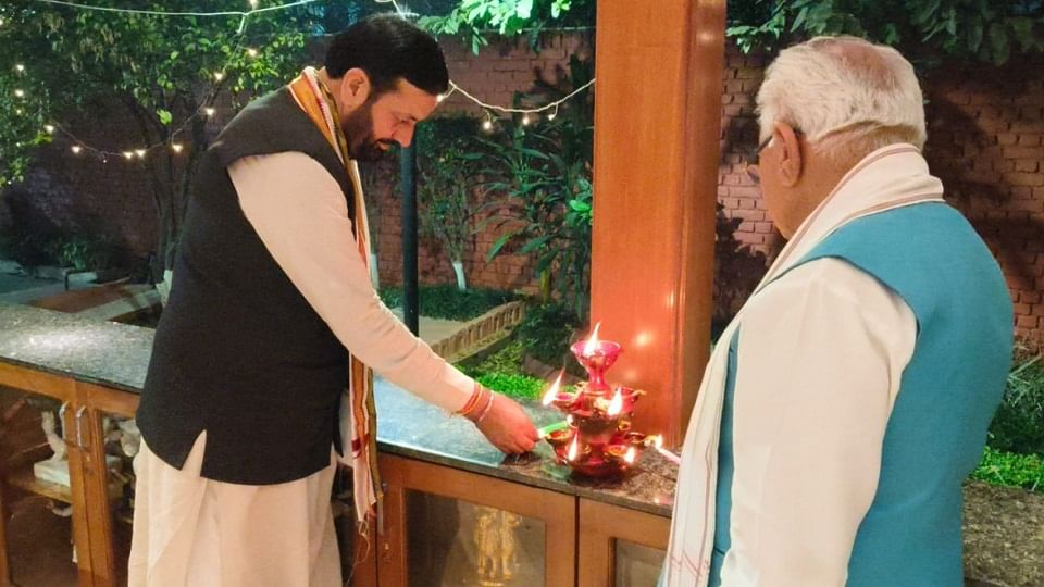 CM Saini wishes people on Diwali festival