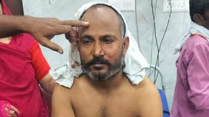 लखनऊ: घर के सामने पटाखे दागने से मना करने पर पड़ोसी ने अधिवक्ता के सिर में मारी गोली, इलाज जारी Lucknow: Lawyer shot in head by neighbour after he refused to let firecrackers burst in front of his house, tr