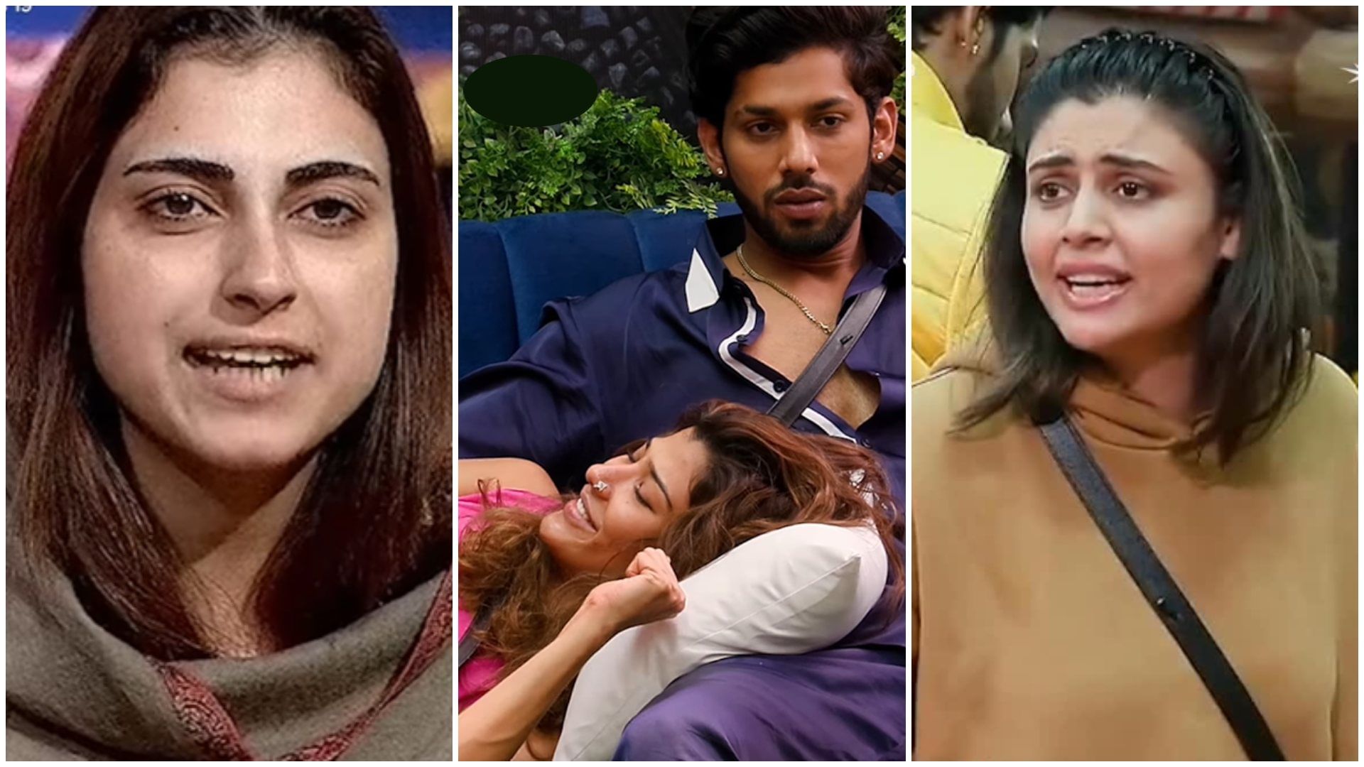 Bigg boss 19 new promo released malti farhana argued and baseer nehal in love with each other