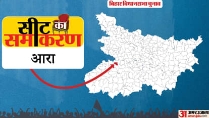 सीट का समीकरण : भाजपा ने पांच बार के विधायक का टिकट काटा, 'टाइगर' बचाएंगे गढ़ या बदलेगा आरा का चुनावी समीकरण Bihar Election Ara Constituency Amrendra Pratap Singh, Quyamuddin Ansari, bjp
