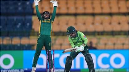 SA W vs PAK W: दक्षिण अफ्रीका से हारकर विश्व कप से बाहर पाकिस्तान, भारत-न्यूजीलैंड के बीच सेमीफाइनल की जंग SA W vs PAK W: South Africa crush Pakistan by 150 runs; India, NZ to fight for one slot know details