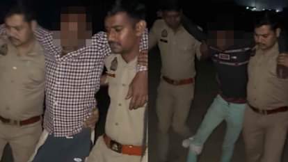 UP Encounter: बदायूं में तड़के सुबह मुठभेड़, तीन गो तस्करों के पैर में लगी गोली; सिपाही भी घायल encounter between cow smugglers and police in Badaun
