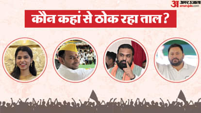 Bihar Election 2025: तेजस्वी से तेज प्रताप, सम्राट से मैथिली तक...कौन कहां से लड़ रहा चुनाव; देखें पूरी लिस्ट Bihar Election 2025: From Tejashwi to Tej Pratap and Samrat to Maithili Check Full List of Candidates and Cons