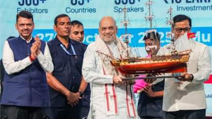 India Maritime Week: ग्रेट निकोबार परियोजना से भारत का समुद्री विश्व व्यापार कई गुना बढ़ेगा, बोले अमित शाह India Maritime Week: Great Nicobar Project will increase India's maritime world trade manifold, says Amit Shah