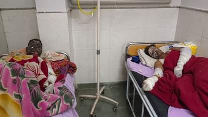 Haryana: सिलेंडर लीक होने से जोरदार धमाका, उड़ी घर की छत, चार लोग घायल Four people injured in cylinder explosion in Panipat