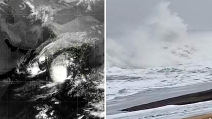 Cyclone Montha LIVE: तूफान मोंथा के चलते कई राज्यों में रेड अलर्ट, कई ट्रेनें-फ्लाइट रद्द; एनडीआरएफ तैनात cyclone montha live updates landfall in andhra pradesh red alert issued heavy rain strong wind
