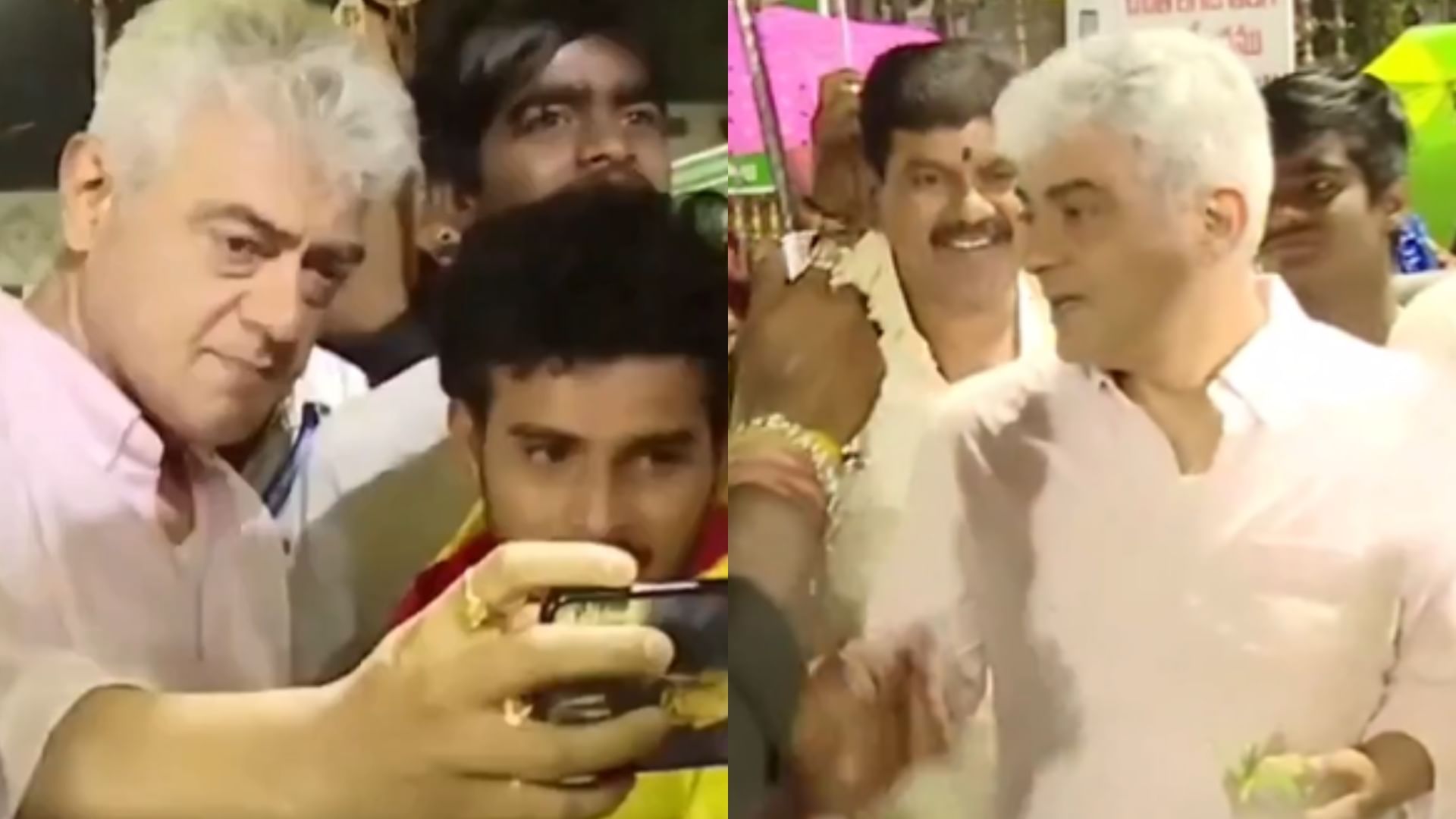South actor Ajith Kumar scolds his fan at Tirumala Tirupati temple
