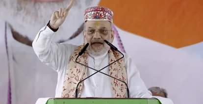 Bihar Election: मैथिली ठाकुर के लिए अमित शाह ने की चुनावी सभा, महागठबंधन पर जमकर बोला हमला Bihar Election: Amit Shah's election rally in Darbhanga: Alinagar candidate Maithili Thakur, NDA, BJP