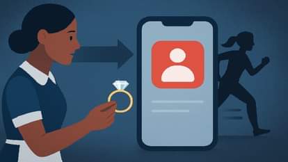 ऑनलाइन हायर मेड का कारनामा: एप के माध्यम से घरेलू सहायिका को काम पर रखा, हीरे की अंगूठी चुराकर हुई फरार Maid steals diamond ring in Noida Sector 75