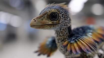 टेक्नोलॉजी का कमाल: 13 करोड़ साल पुराना डायनासोर रोबोट के रूप में हुआ जिंदा, चलने-फिरने से साथ सांस भी लेता है china dobot revives 13 crore years old dinosaur in robotic version