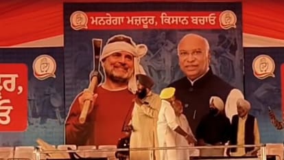 बरनाला में कांग्रेस की रैली: मंच पर पहुंचे राहुल गांधी, खरगे भी हैं साथ; फूंकेंगे 2027 विधानसभा चुनाव का बिगुल Rahul Gandhi Visit Barnala today 2027 assembly elections punjab congress