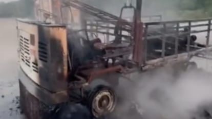 चीमा में हादसा: पीटर रेहड़े में सजाई चिता, फिर आग लगाकर की आत्महत्या; सुसाइड नोट से बड़ा खुलासा Man set himself on fire in cheema of sangrur