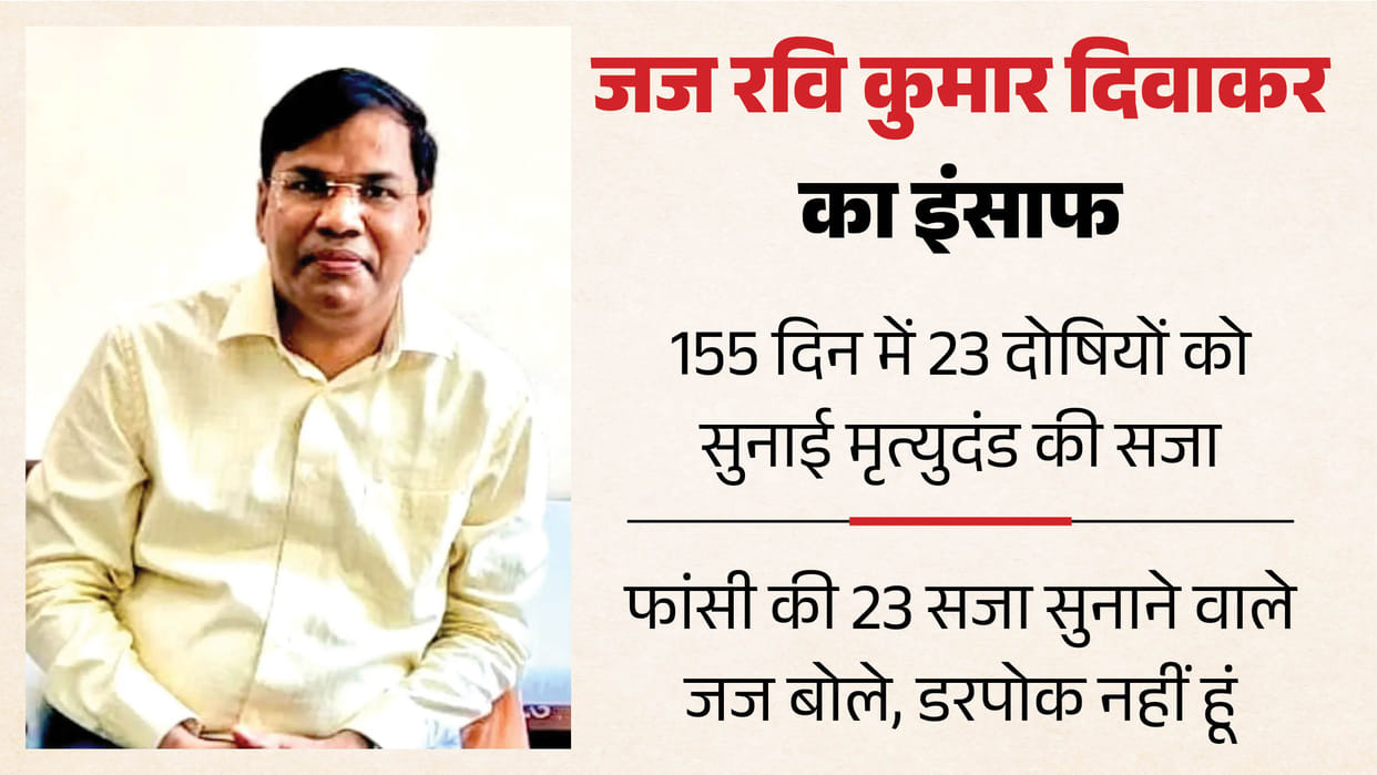 'मरना पसंद करूंगा, डरपोक नहीं हूं': फांसी की 23 सजा सुनाई, जज ने क्यों कही ये बात; इन मामलों में सुनाया फैसला Muzaffarnagar Judge who handed down 23 death sentences says I would prefer to die I am not a coward