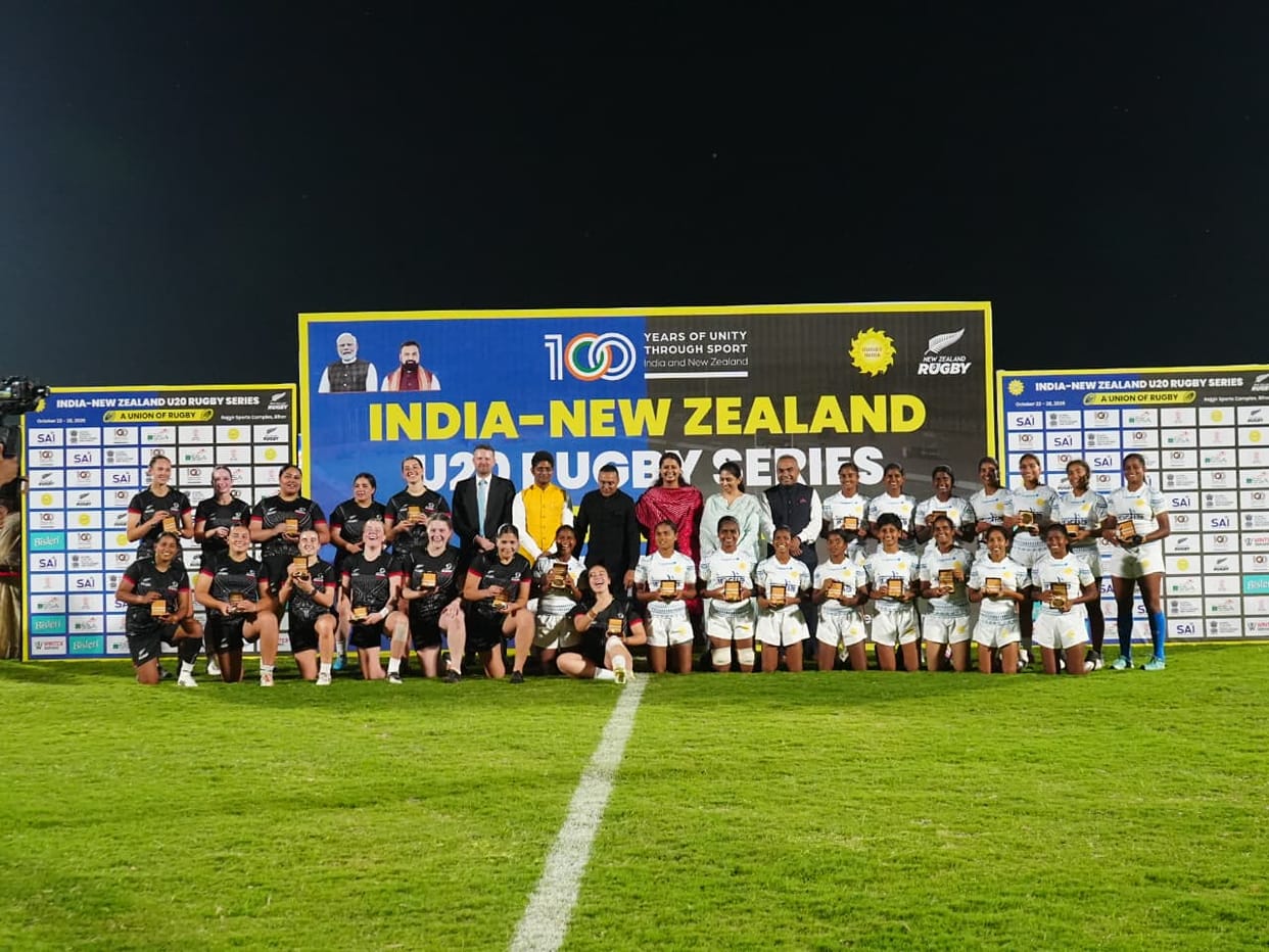Bihar: India vs. New Zealand rugby clash in Rajgir today CM Samrat Choudhary to inaugurate the event