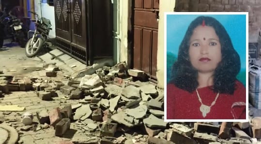 Kanpur Incident involving the collapse of a balcony in Jajmau injured woman dies during treatment