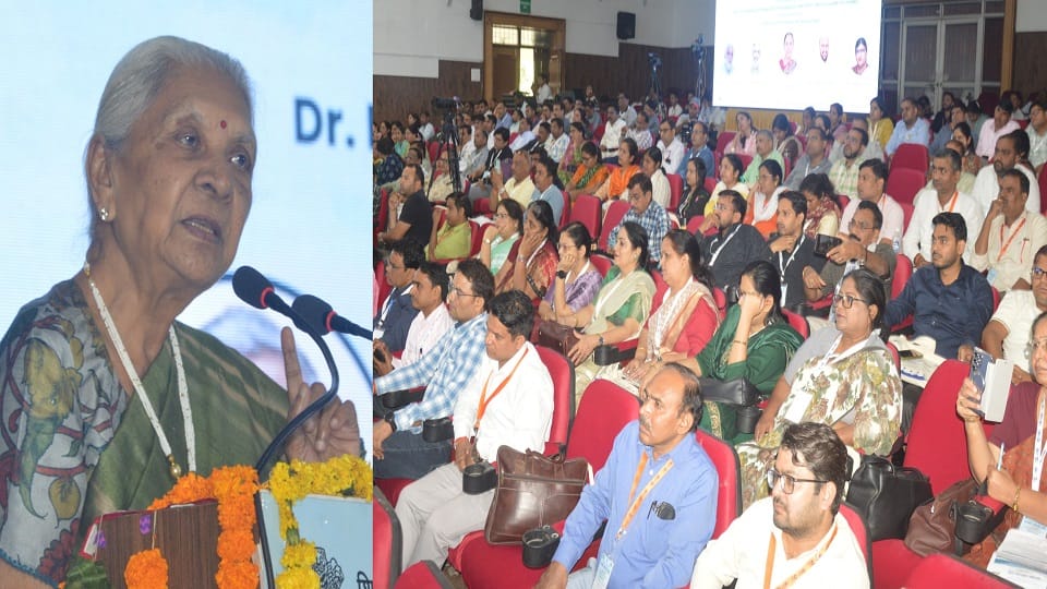 governor Anandiben Patel said in national conclave of NCTE that paper leaks ruin year for youth