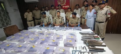 Crime Police caught miscreant with cache of illegal weapons who was to be supplied in Khandwa