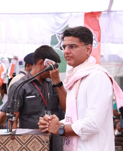 loksabha election: In Rajgarh, Sachin Pilot took charge of the front for Congress candidate Digvijay