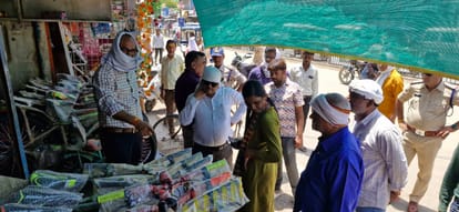 Action to remove encroachment in Damoh