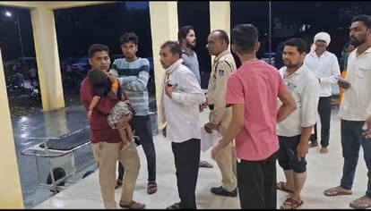 Khandwa: A two-year-old child fell face down in a bucket full of water while playing and died