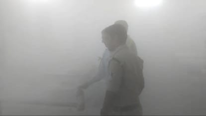 Khargone: Fire broke out in the female ward of district hospital