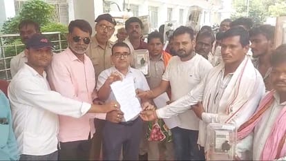 There is no electricity in the village and the officials handed over meters to the villagers in Damoh