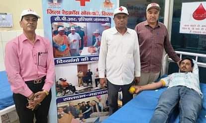 Sirsa News: वर्ष 2024-25 में एकत्र किया 9,873 यूनिट रक्त 9,873 units of blood collected in the year 2024-25