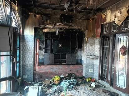 Jammu News: आग लगने से घर का सामान जलकर राख fire news