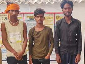 Sant Kabir Nagar News: बेलहर में पांच बदमाश मुठभेड़ में गिरफ्तार, दो को लगी गोली Five miscreants arrested in an encounter in Belhar, two injured
