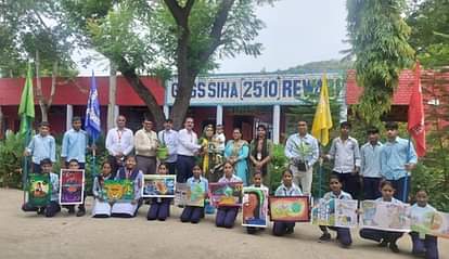 Rewari News: स्कूल में लगाया गया स्वच्छता शिविर Cleanliness camp organized in school