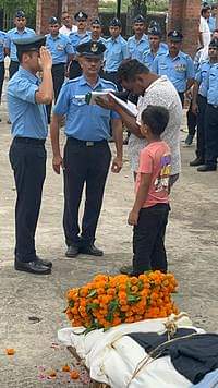 Jhajjar-Bahadurgarh News: सैन्य सम्मान के साथ वारंट ऑफिसर मोतीलाल राठी को दी अंतिम विदाई Last farewell given to Warrant Officer Motilal Rathi with military honors