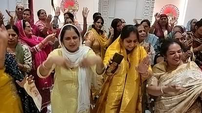 Rewari News: देवशयनी एकादशी पर भजनों पर झूमे भक्त Devotees danced to the hymns on Devshayani Ekadashi