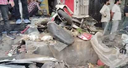 Jammu News: बठिंडी में टिप्पर पलटा, पांच वाहन क्षतिग्रस्त, चालक घायल road accident