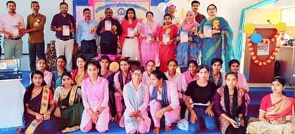 Fatehpur News: हिंदी दिवस पर सजी साहित्यिक अभिव्यक्ति की सुंदर छटा A beautiful shade of literary expression adorned Hindi Diwas