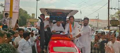 Shivpuri News: जीतू पटवारी का सिंधिया पर निशाना, कहा- 50 साल से उनके परिवार का सांसद, पर स्कूल तक अच्छा नहीं shivpuri-Congress state president Jitu Patwari targeted Jyotiraditya Scindia