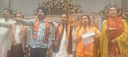 Jammu News: भारत संकल्प अभियान के तहत दीपावली मिलन कार्यक्रम करवाया rspura news, dewali festival news
