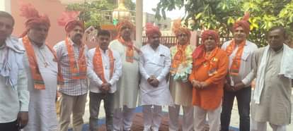 Rohtak News: रूप बसंत बने जांगड़ा समाज के प्रधान Roop Basant became the head of the Jangra community.